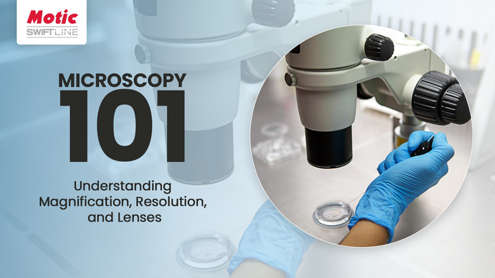 Microscopy 101: Understanding Magnification, Resolution, and Lenses