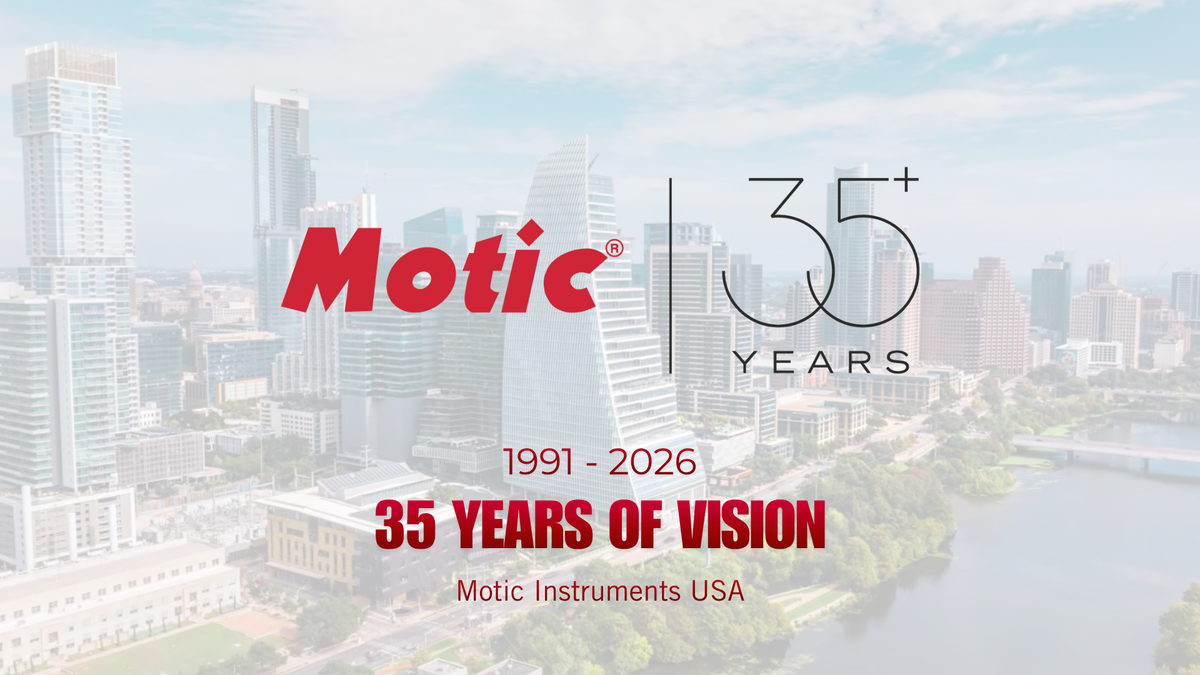 From Microscopes to Intelligent Imaging: Motic Celebrates 35 Years of Innovation