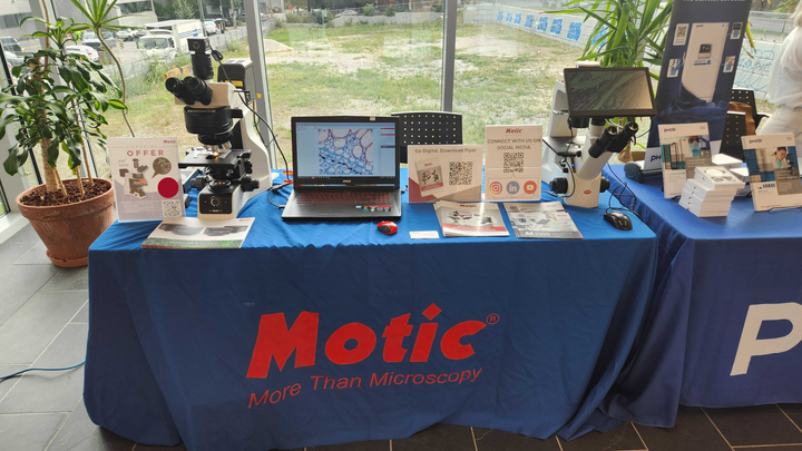 Vancouver Multivendor Shows 2024 - Motic's Microscopes Highlights