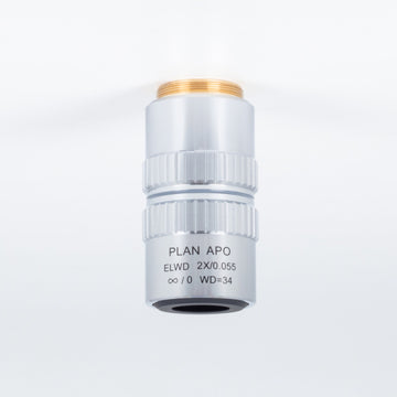 PSM1000 Objective - Plan Apochromat objective ELWD PLAN APO 2X/0.055 (WD=34mm) - (1101001700052)