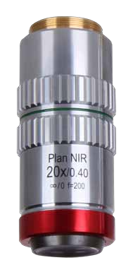 PSM1000 Objective - Near Infrared Ray Objective NIR 20X/0.4 (WD=20.5mm) - (1101001703531)