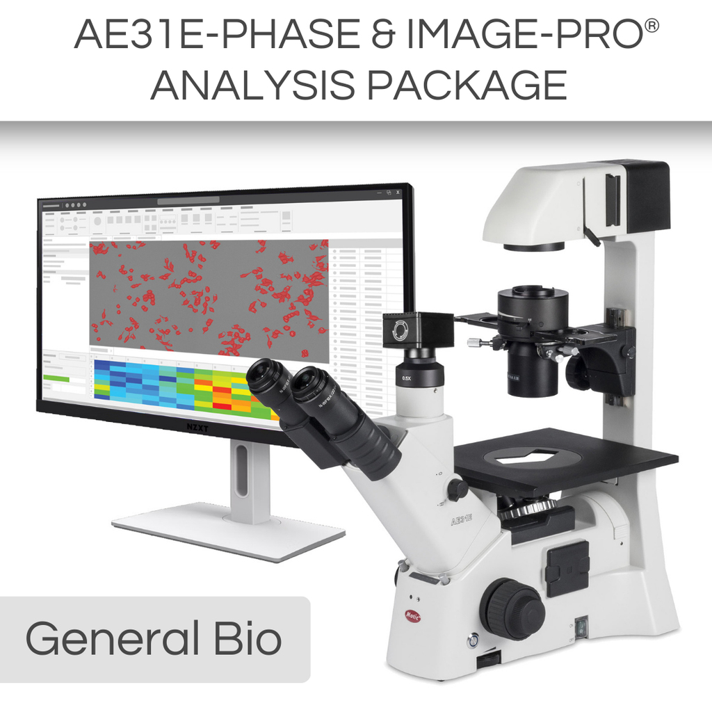 AE31E-Phase & Image-Pro® Analysis Package – Motic Microscopes