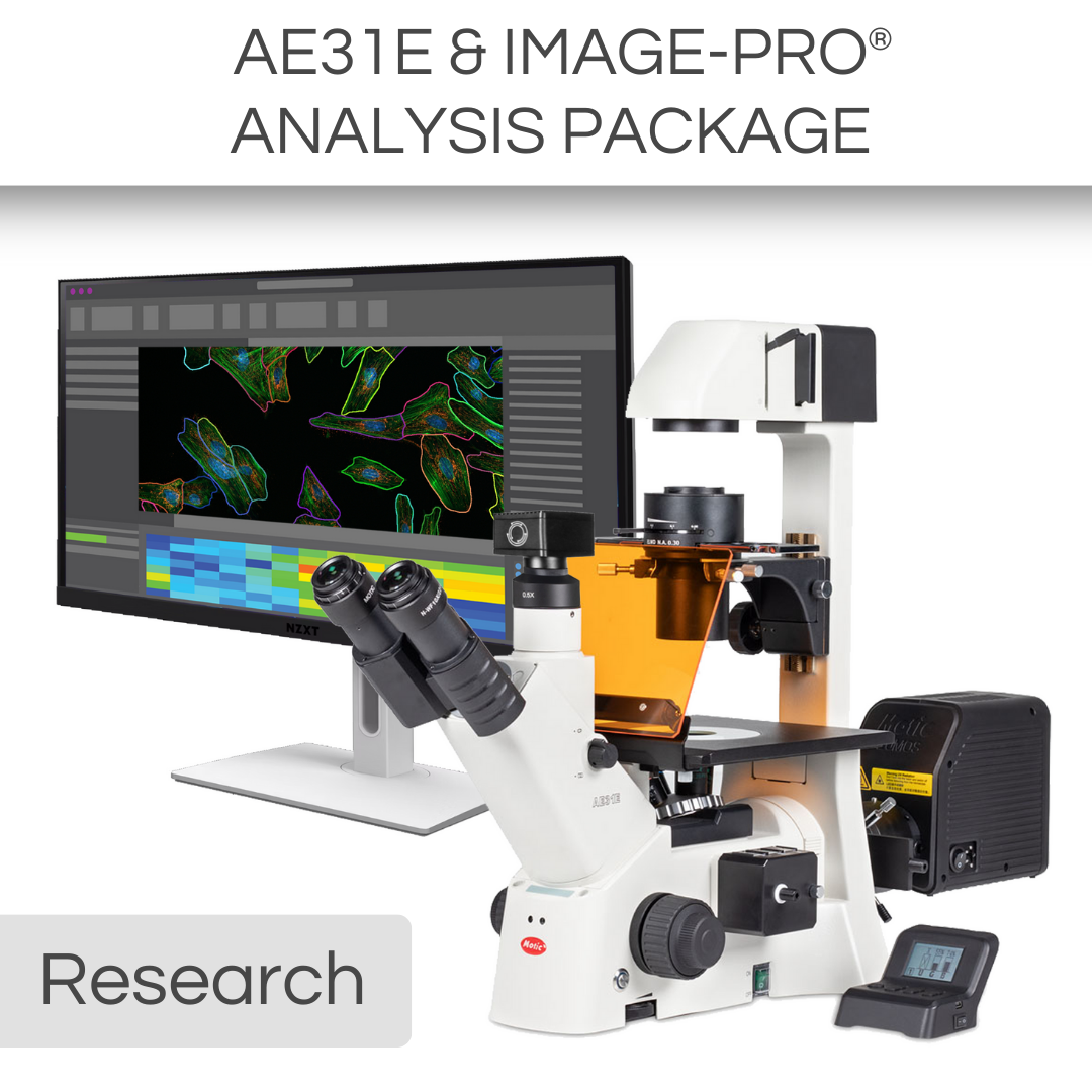AE31E & Image-Pro® Analysis Package – Motic Microscopes