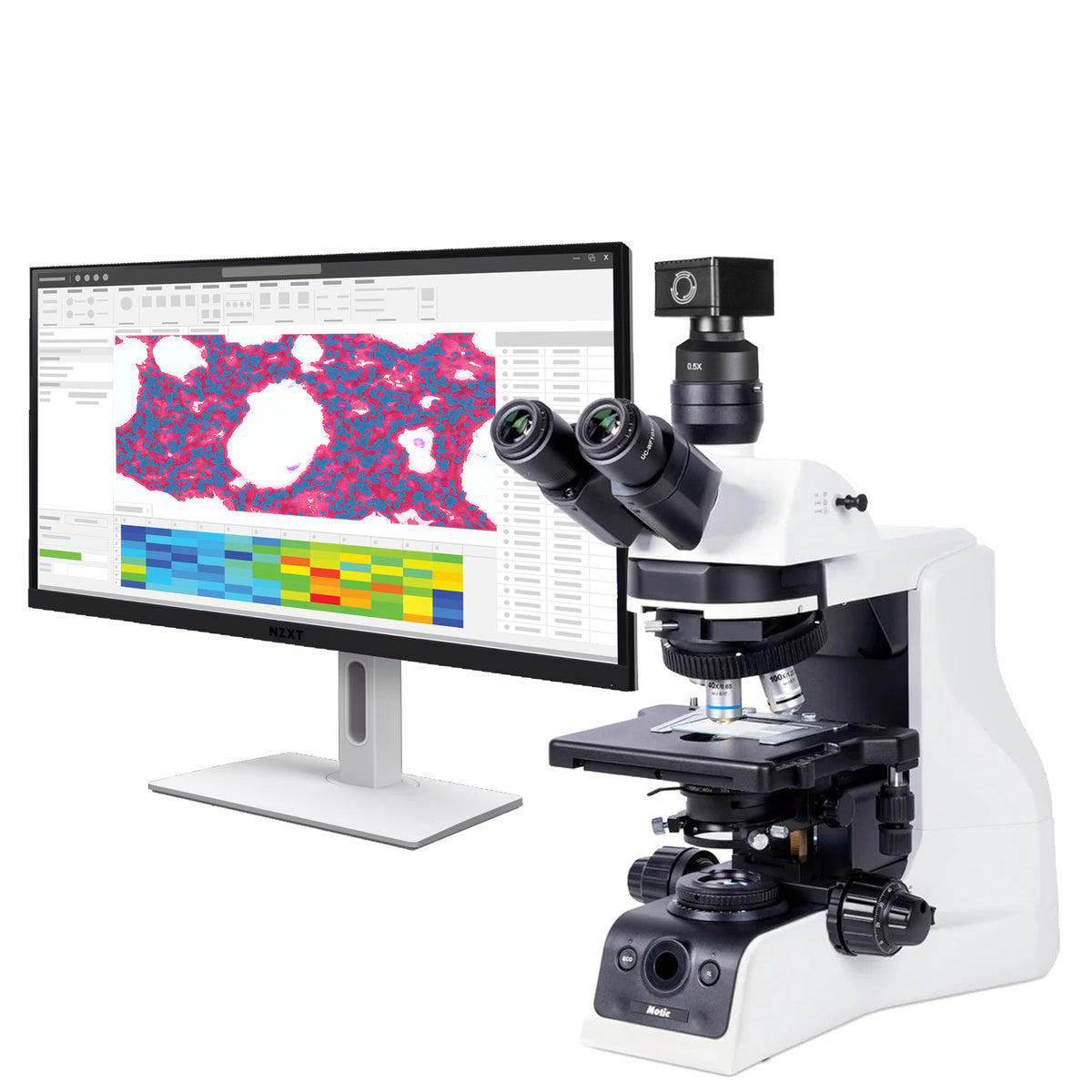 Gen Bio Microscope Motic Microscopes and Media Cybernetics General Bio Packages