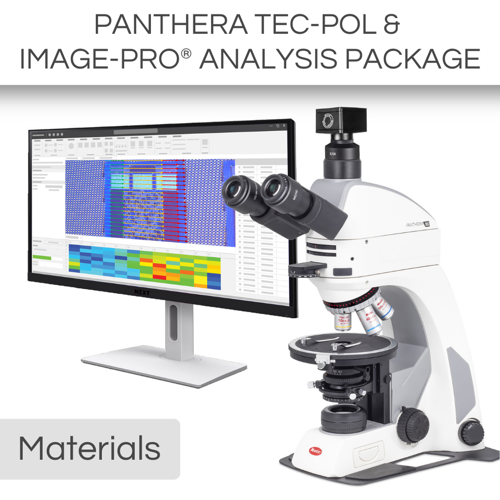 Panthera TEC POL & Image-Pro® Analysis Package – Motic Microscopes