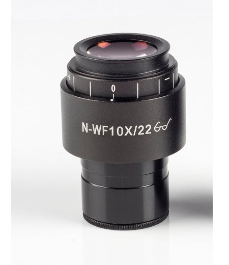 BA310MET/BA410E/AE31E Eyepiece -N-WF10X/ 22mm focusable with diopter adjustment (1101001402231) - Motic Microscopes