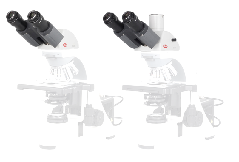 BA410E Head - BA410 Trino head (3 step Light split: 100:0, 0:100, 20/80) (without eyepiece) - (1101001902801) - Motic Microscopes