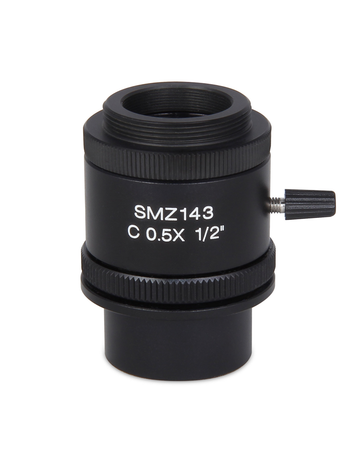 SMZ-143 C-mount - 0.5X C-mount camera adapter for Moticams - (1101002300271) - Motic Microscopes